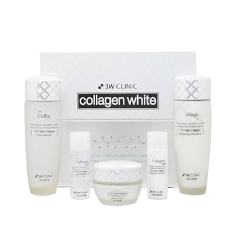 韓国スキンケア 詰め合わせ セット ③ Amazon | 3Wクリニック[韓国コスメ3w Clinic]Collagen White